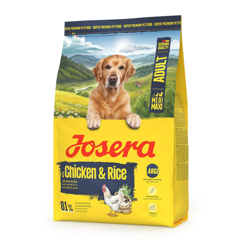 Josera Medi Maxi - Ração Seca para Cão Médio/Grande - Frango e Arroz