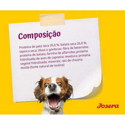 Josera Mini Pato & Batata - Ração seca para cão adulto pequeno - Pato e batata