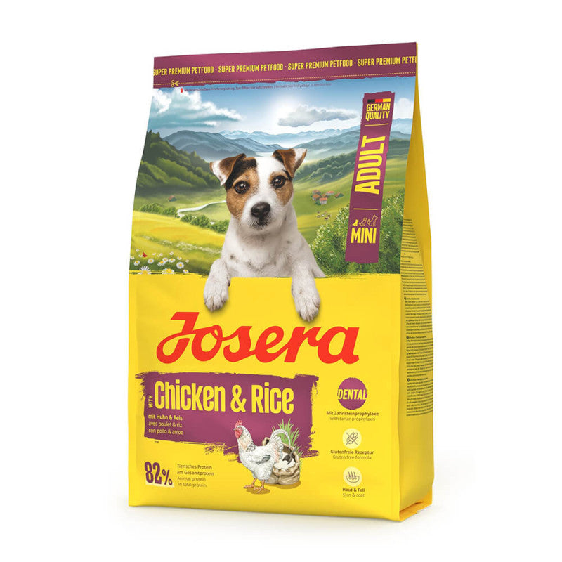 Josera Mini - Ração seca para cão adulto pequeno - Frango