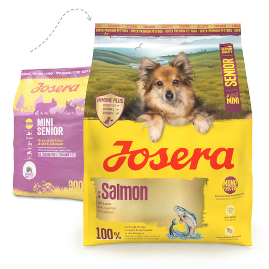 Josera Mini Senior - Cão Sénior Mini - Salmão