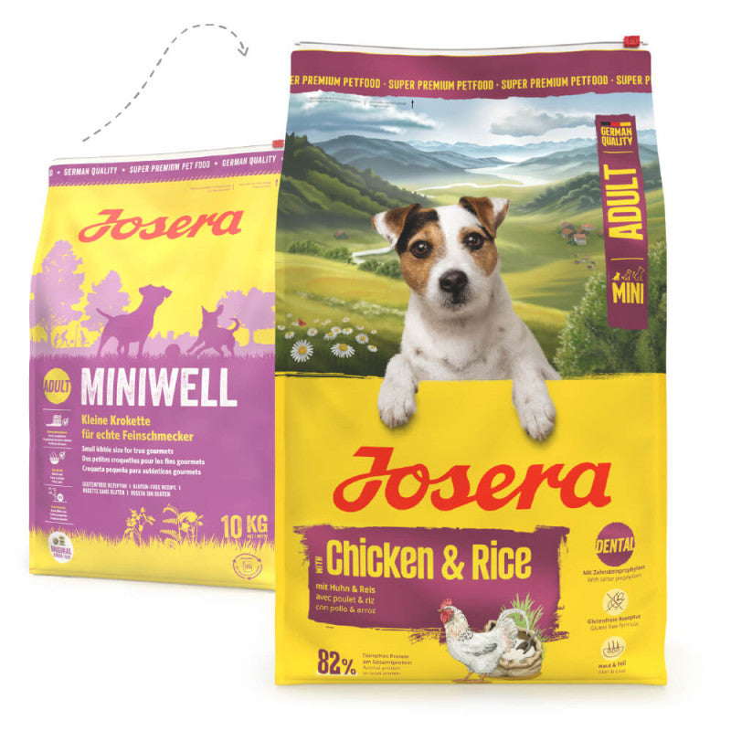 Josera MiniWell - Ração seca para cão adulto pequeno