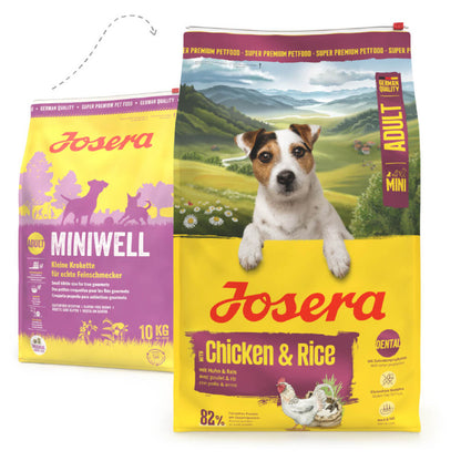 Josera MiniWell - Ração seca para cão adulto pequeno