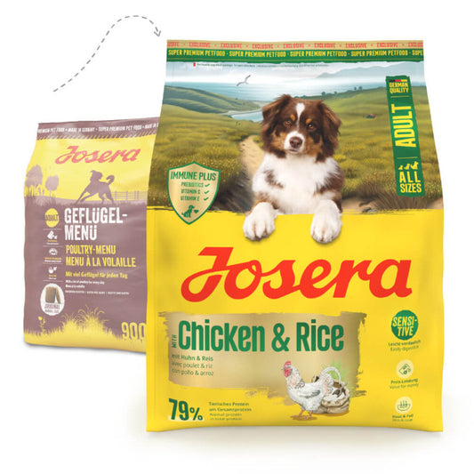 Josera - Ração seca para cão adulto - Aves