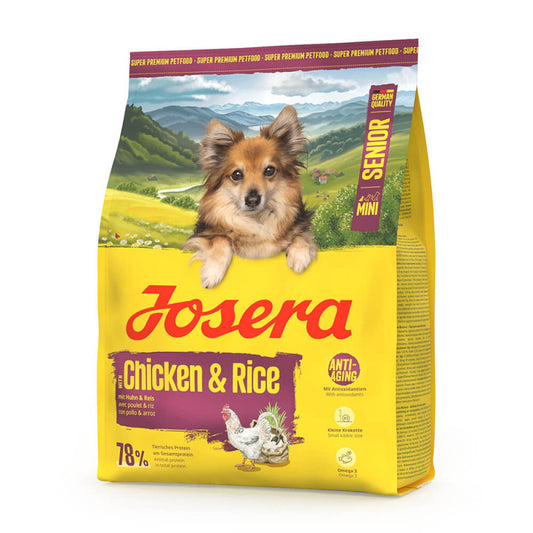 Josera Mini Senior - Cão Sénior Mini - Frango e Arroz