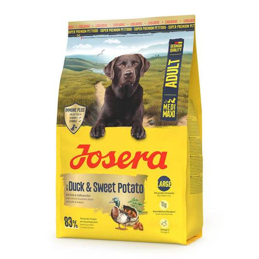 Josera Grainfree - Cão Adulto Medium/Maxi - Pato e Batata Doce