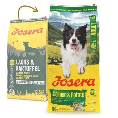 Josera Grainfree - Cão Adulto - Salmão e Batata