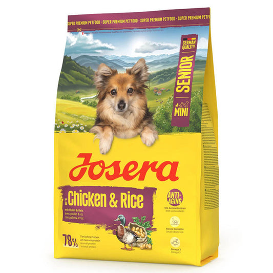Josera Mini Senior - Cão Sénior Mini - Frango e Arroz