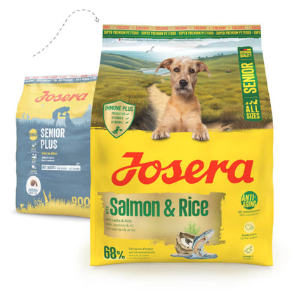 Josera Senior Plus - Cão Sénior com Sensibilidades - Salmão