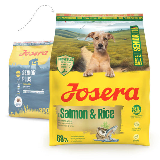 Josera Senior Plus - Cão Sénior com Sensibilidades - Salmão