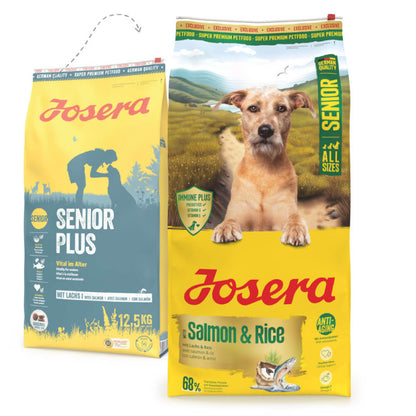 Josera Senior Plus - Cão Sénior com Sensibilidades - Salmão
