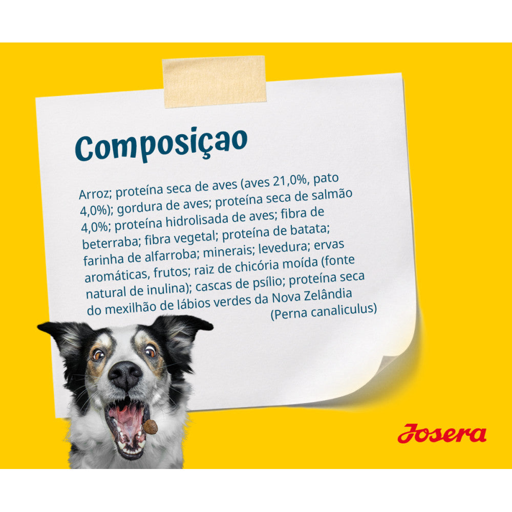Josera SensiAdult - Cão Ativo Médio/Grande - Pato e Salmão