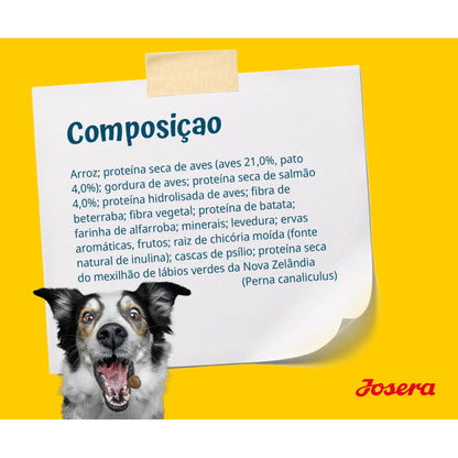 Josera SensiAdult - Cão Ativo Médio/Grande - Pato e Salmão