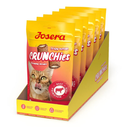 Josera Crunchies - Snacks com recheio para gato ( Vários Sabores)