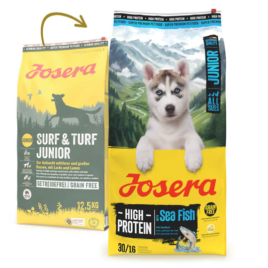 Josera Surf and Turf Junior - Cachorro - Salmão & Cordeiro