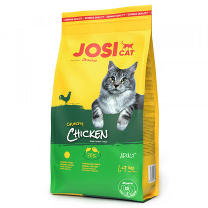 JosiCat Crunchy Chicken - Ração seca para Gato adulto - Frango