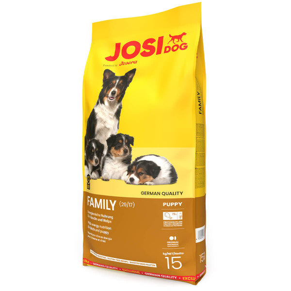 JosiDog Family - Ração para Cão Júnior e Cadelas Gestantes/Lactantes
