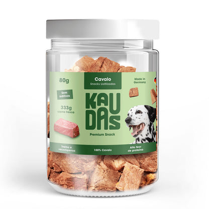 Snacks Liofilizados para Cães Kaudas - 100% Naturais | Alta Proteína | Vários Sabores
