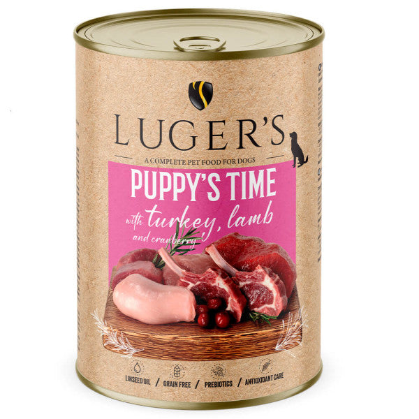 Luger's Puppy's Time - Cão Cachorro em Crescimento - Patê