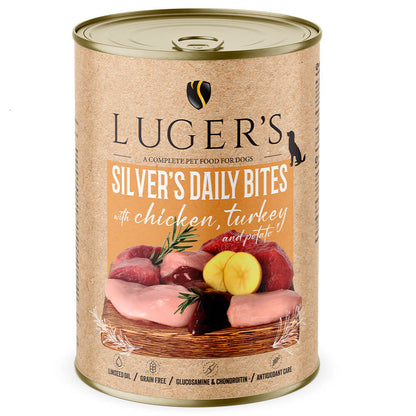 Luger's Silver's Daily Bites - Cão Sénior - Patê