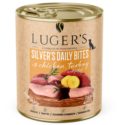 Luger's Silver's Daily Bites - Cão Sénior - Patê