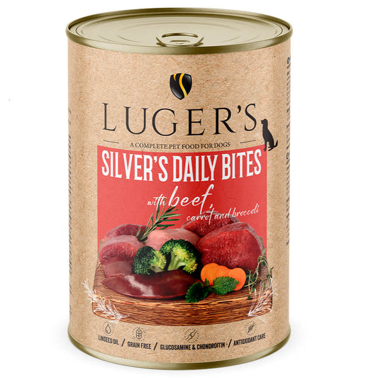 Luger's Silver's Daily Bites - Cão Sénior - Patê