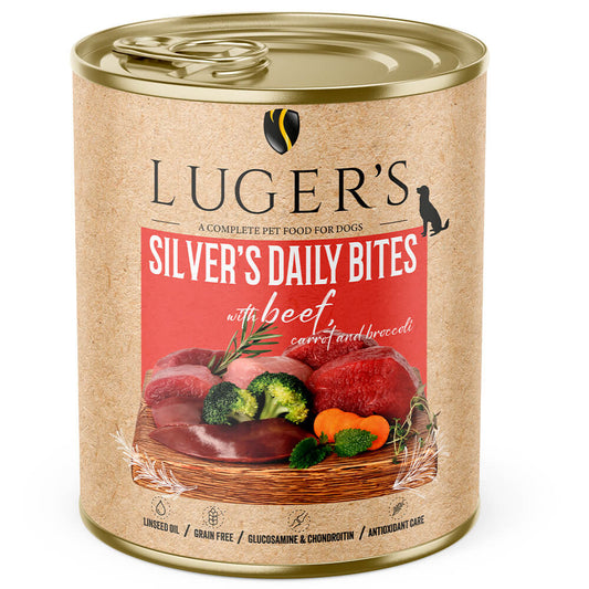Luger's Silver's Daily Bites - Cão Sénior - Patê