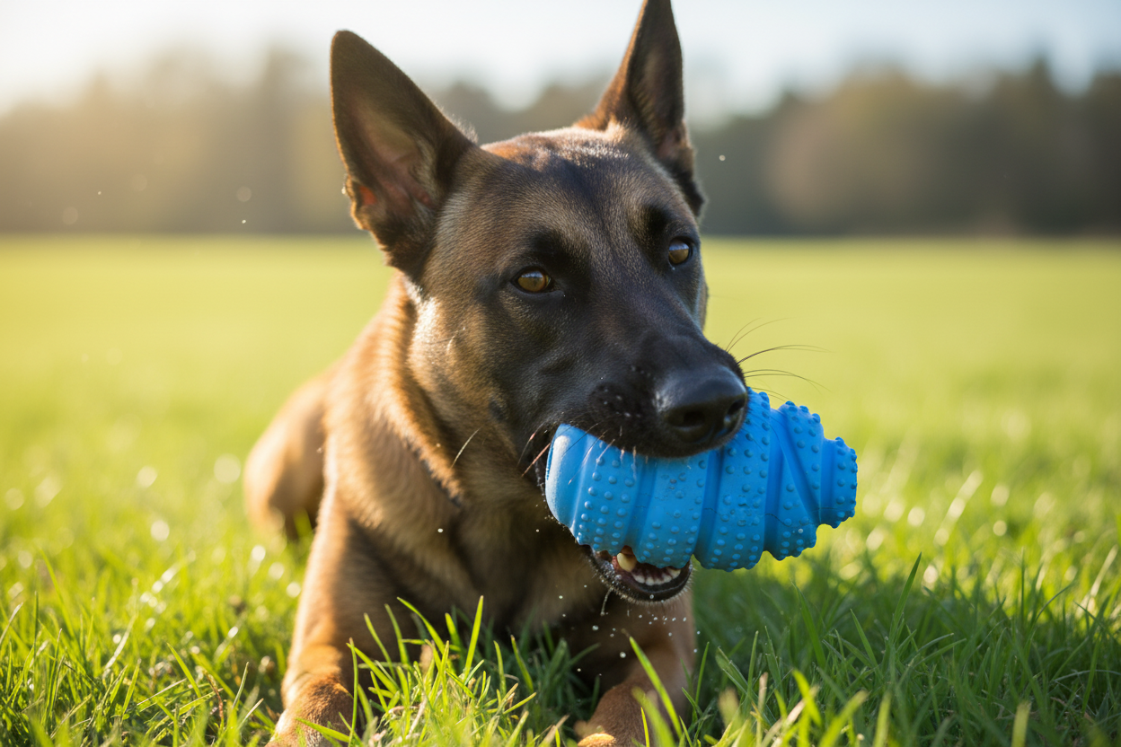 Malinois com Fuxtreme Classic azul