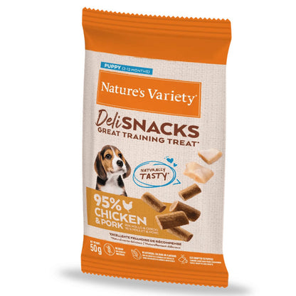 Nature’s Variety Deli Snacks para Cachorro - Snack Sem Cereais - Frango