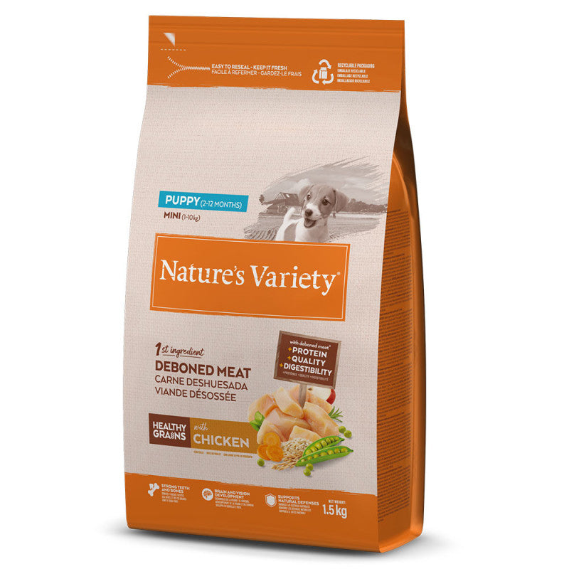 Nature's Variety Healthy Grains Mini Puppy - Frango