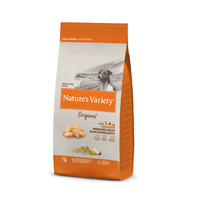Nature's Variety Original Healthy Grains Cão Mini Adulto - Frango