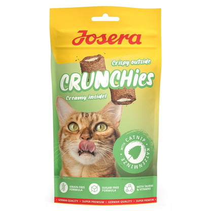 Josera Crunchies - Snacks com recheio para gato ( Vários Sabores)
