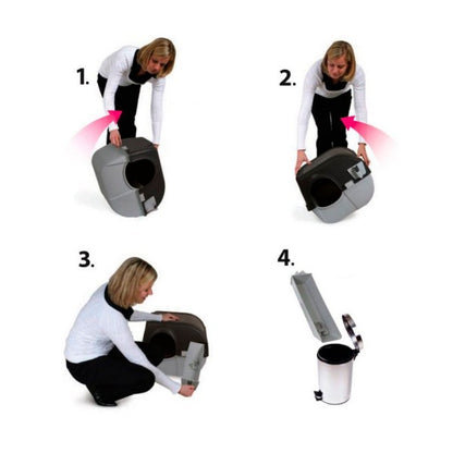Caixa de Areia fechada Roll N'Clean - Omega Paw
