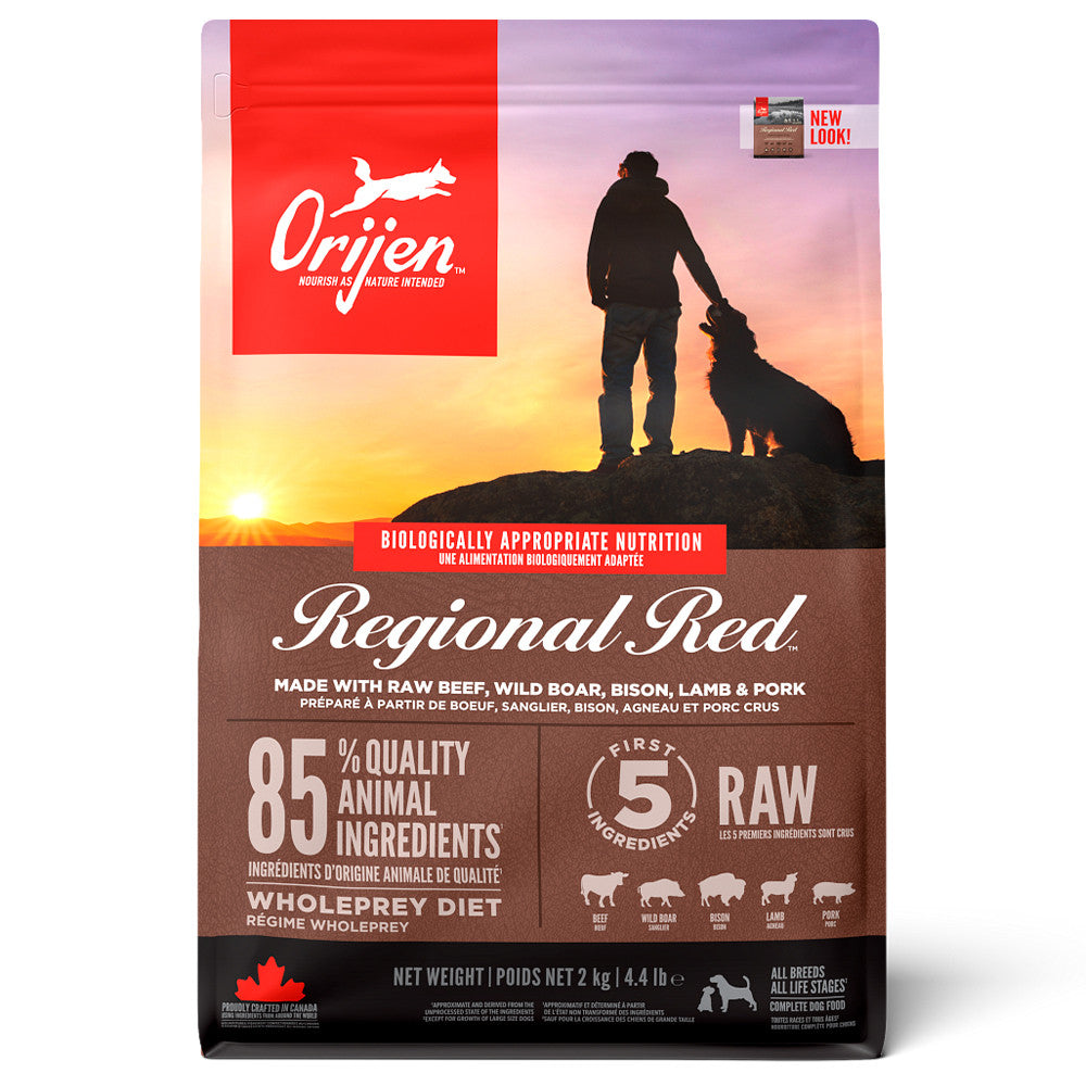 Orijen Regional Red - Ração Seca para Cão Adulto - Carnes Vermelhas
