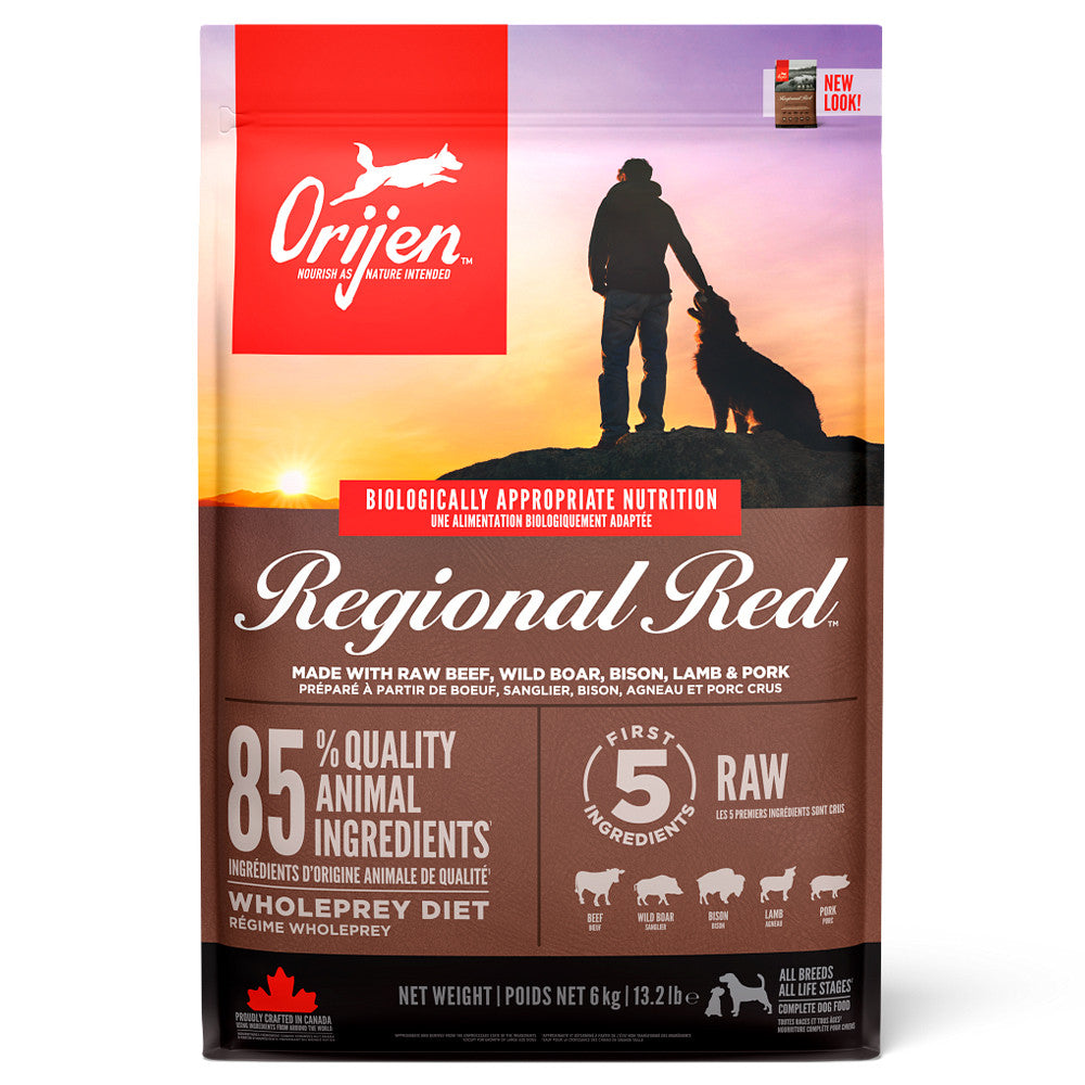 Orijen Regional Red - Ração Seca para Cão Adulto - Carnes Vermelhas
