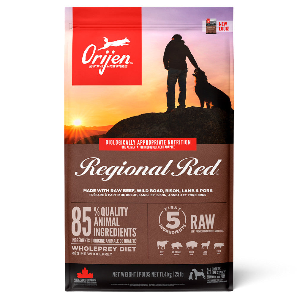 Orijen Regional Red - Ração Seca para Cão Adulto - Carnes Vermelhas