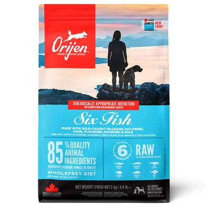 Orijen Six Fish - Ração Seca para Cão Adulto - Peixes