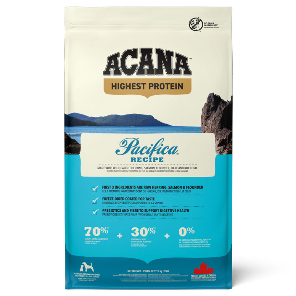 ACANA Pacifica - Ração Seca para Cão - Peixe