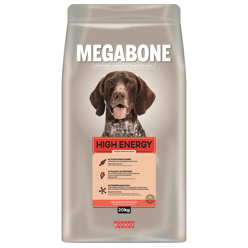 Picart Megabone High Energy - Cão Adulto Muito Ativo