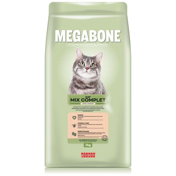 Picart Megabone Mix - Ração seca para gato adulto