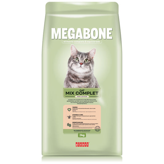 Picart Megabone Mix - Ração seca para gato adulto