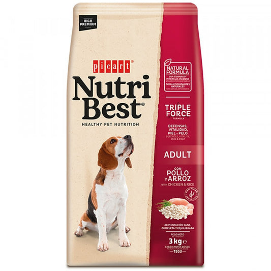 Picart Nutribest - Cão adulto - Frango e arroz