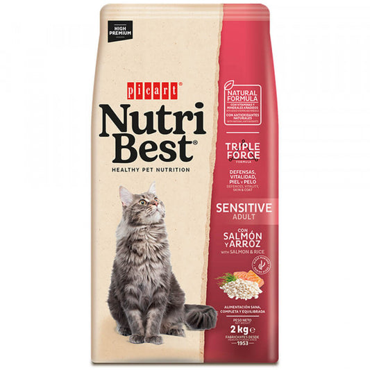 Picart Nutribest Sensitive - Salmão e arroz