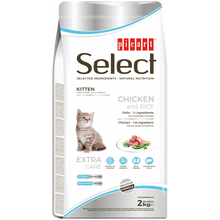 Picart Select Kitten - Ração seca para gatinho - Frango e arroz