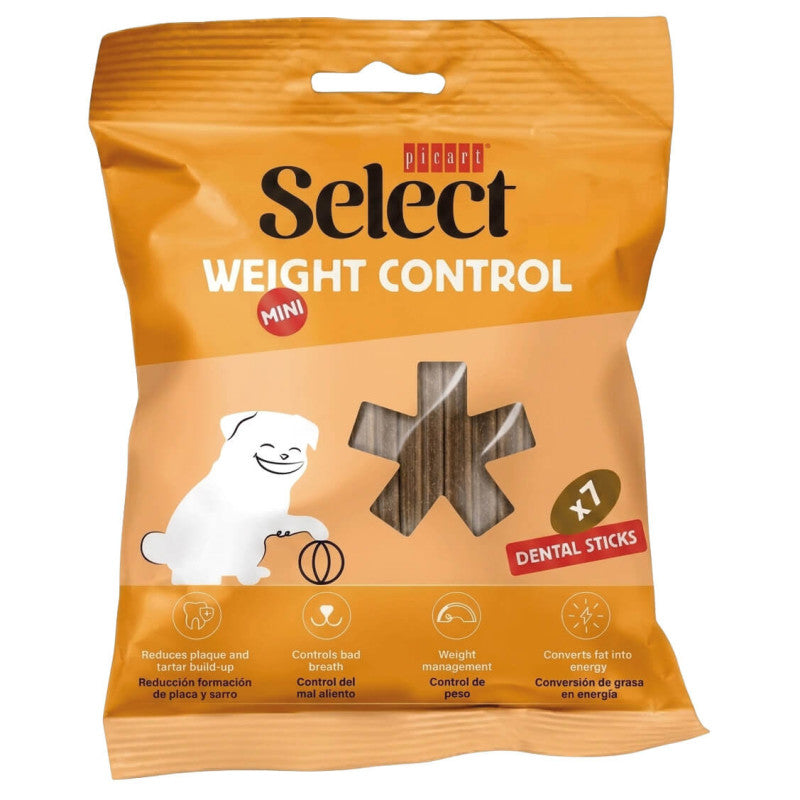 Picart Select Mini - Snack Dental Funcional para Cão Mini (Dermatológico / Gastrointestinal / Mobilidade / Controlo de Peso)