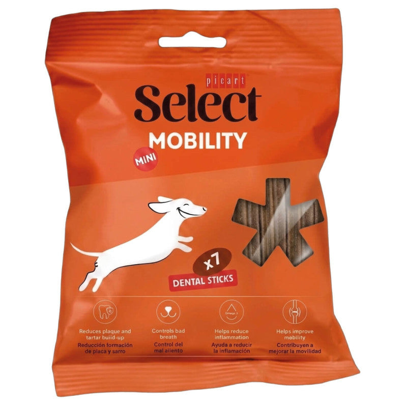 Picart Select Mini - Snack Dental Funcional para Cão Mini (Dermatológico / Gastrointestinal / Mobilidade / Controlo de Peso)