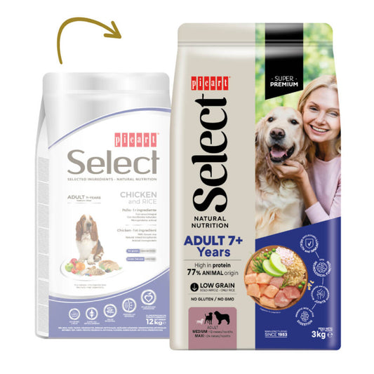 Picart Select Super Premium - Cão Sénior +7 (Frango e Arroz)