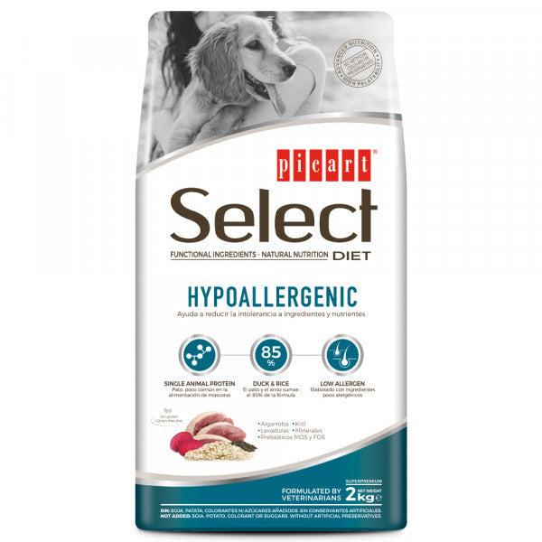 Picart Select Veterinary Diets Hypoallergenic - Cão Adulto com Alergias