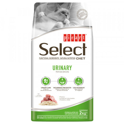 Picart Select Veterinary Diets Urinary - Ração seca para gato com problemas urinários