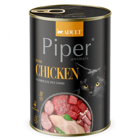 Piper - Gato Adulto - Patê (Frango ou Salmão)