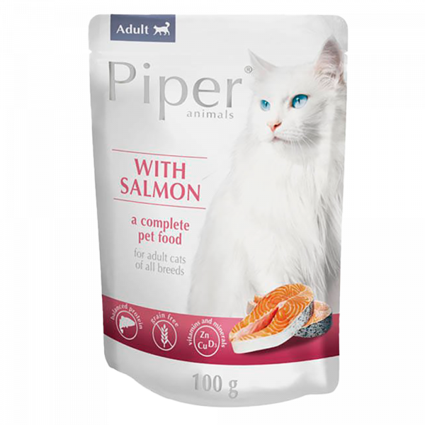 Piper - Gato Adulto - Patê (Frango ou Salmão)